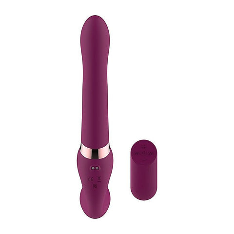 Strapless Dildo with Remote Controller by Passion Play