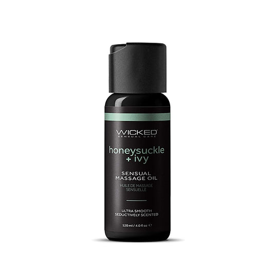 Honeysuckle + Ivy Scented Massage Oil by Wicked
