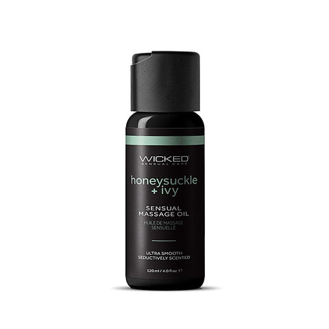 Honeysuckle + Ivy Scented Massage Oil by Wicked