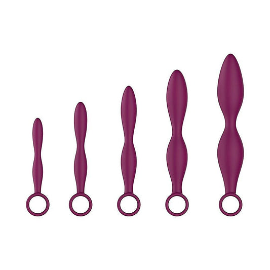 Silicone Dilator Set of 5 Sizes by Passion Play