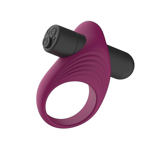 Silicone Rechargeable Vibrating Penis Ring by Passion Play