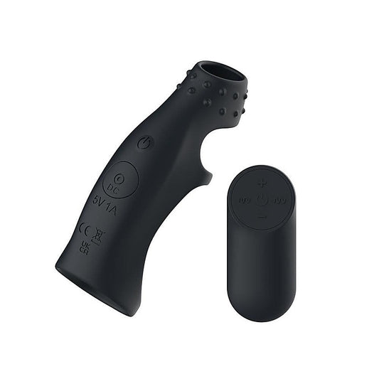Vibrating Penis Sleeve with Wireless Remote by Passion Play