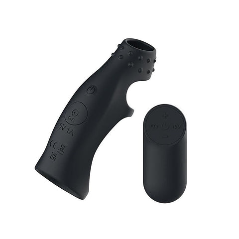 Vibrating Penis Sleeve with Wireless Remote by Passion Play