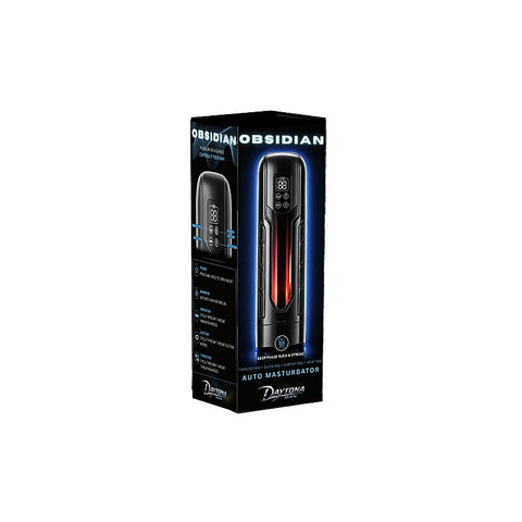 Obsidian Thrusting Heating Masturbator by Doc Johnson