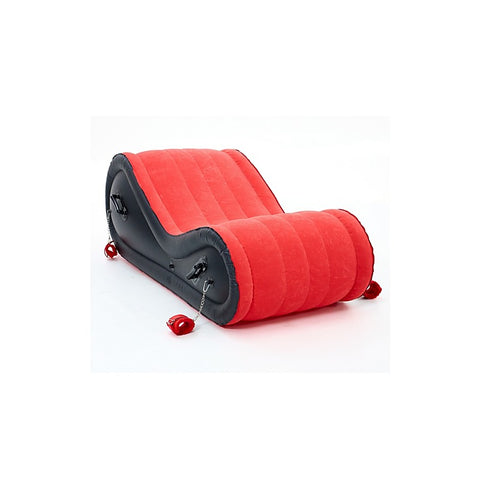 Inflatable Bondage Lounge with Cuffs by Doc Johnson
