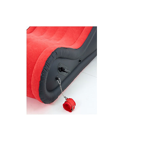 Inflatable Bondage Lounge with Cuffs by Doc Johnson