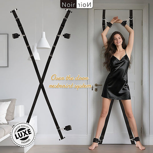 Over The Door Restraint System with Cuffs by Chisa
