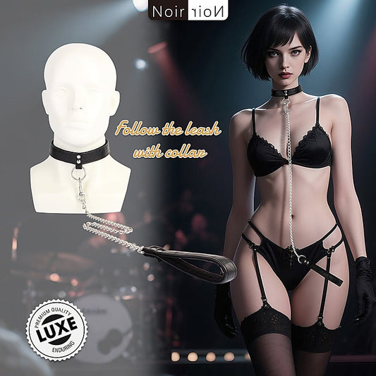 Follow the Leash Collar and Leash Set by Chisa