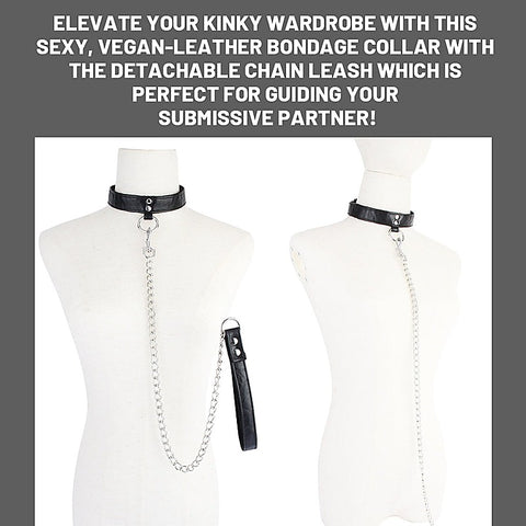 Follow the Leash Collar and Leash Set by Chisa