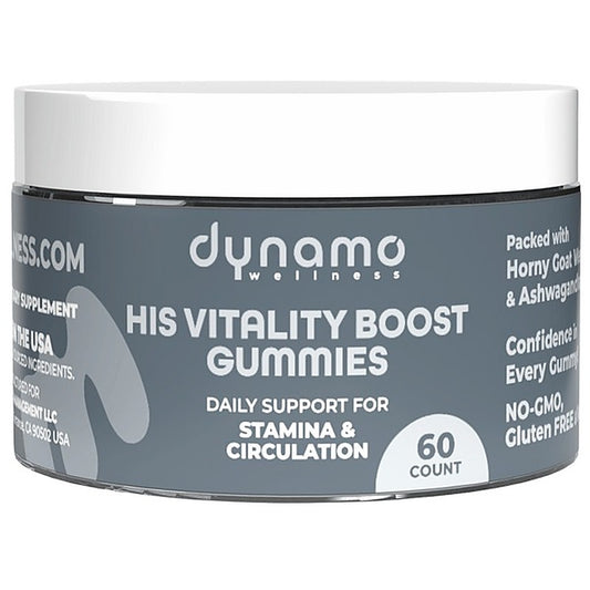 His Vitality Boost Men's Gummies by Screaming O
