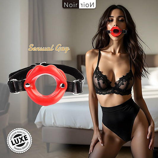 Sensual Adjustable Silicone Mouth Gag by Chisa