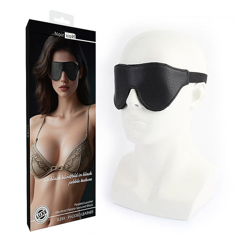 Go Black Blindfold Smooth Textured by Chisa