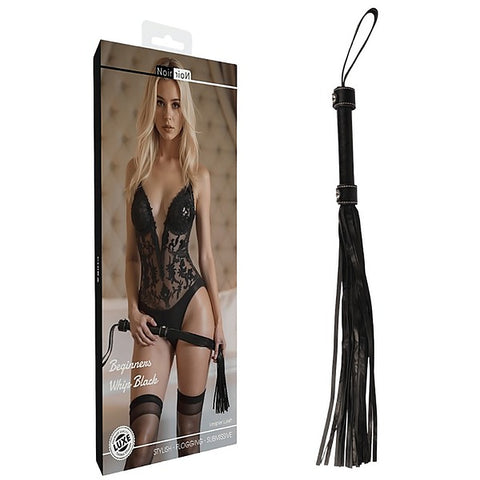 Beginners Faux Leather Bondage Whip by Chisa