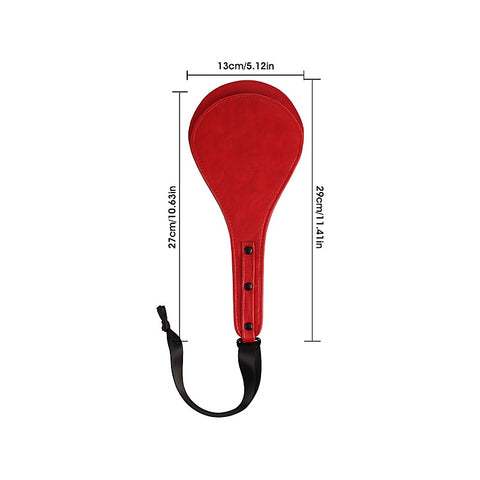 Round Faux Leather Bondage Paddle by Chisa