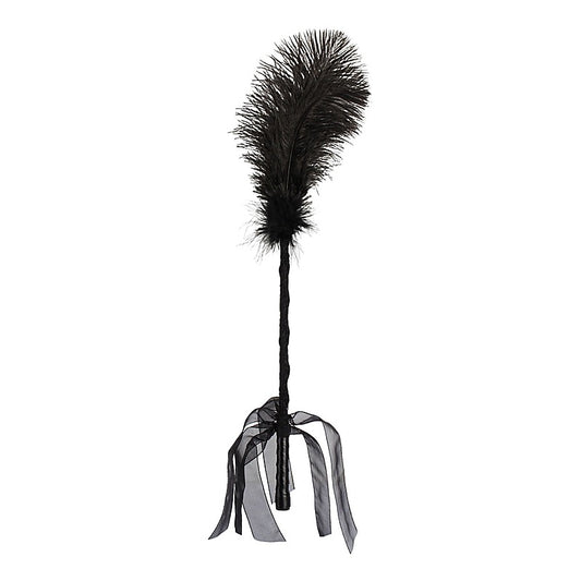Feather Tickler with Ribbon Bow by Chisa