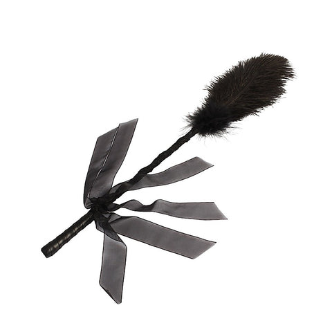 Feather Tickler with Ribbon Bow by Chisa
