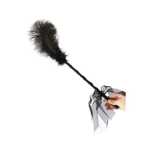 Feather Tickler with Ribbon Bow by Chisa