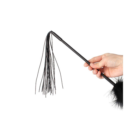 Dual-Ended Feather Tickler Whip by Chisa