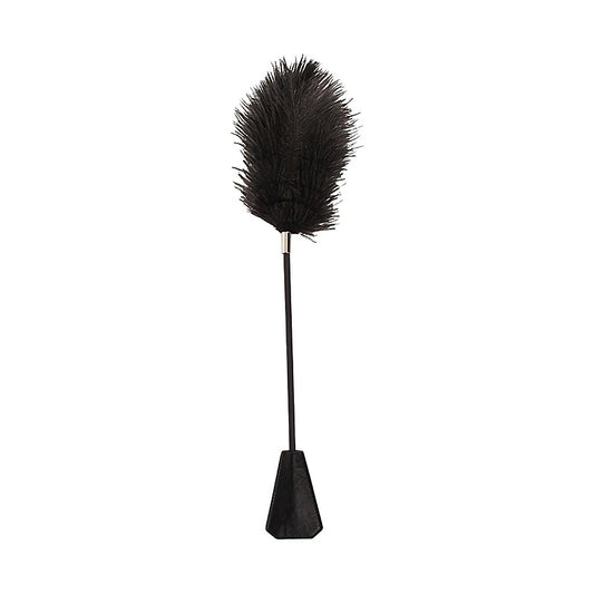 Big Feather Dual-Ended Bondage Crop by Chisa