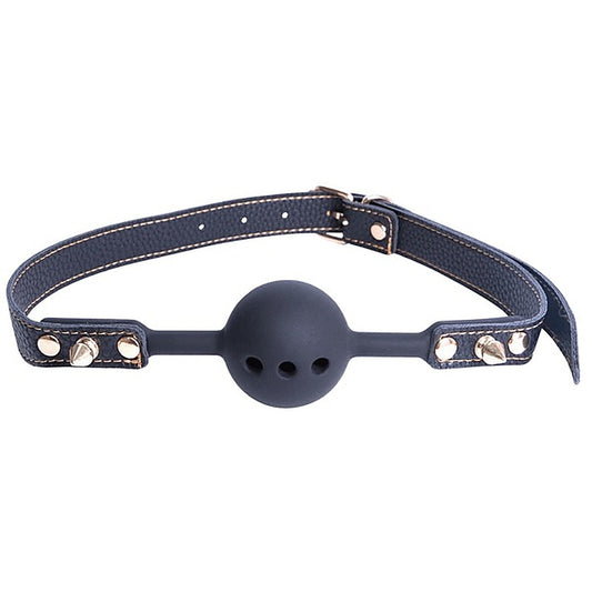 Adjustable 1.6in Bondage Ball Gag by NANMA Corporation