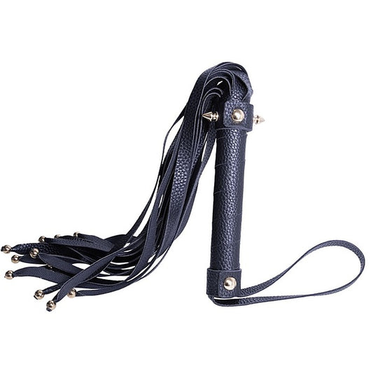 Faux Leather Spike Stud Flogger Whip by NANMA Corporation