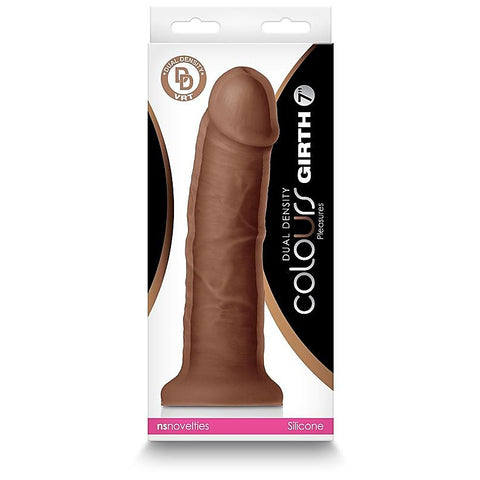 Colours Dual Density 7 Inch Wide Dildo by NS Novelties