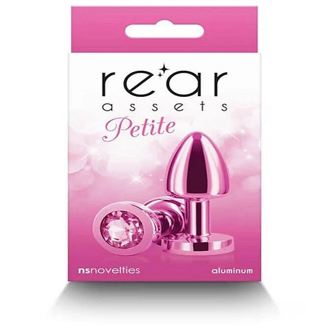 Rear Assets Petite Chrome Plated Butt Plug by NS Novelties