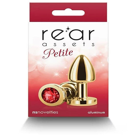 Rear Assets Petite Chrome Plated Butt Plug by NS Novelties