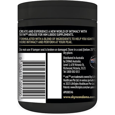 SKYN Arouse For Him Libido Supplements by Ansell