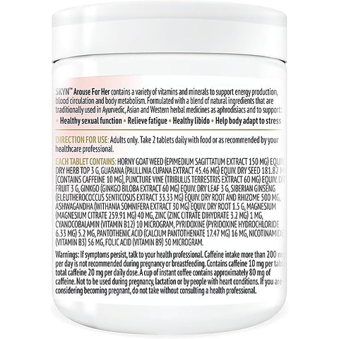 SKYN Arouse For Her Libido Supplements by Ansell