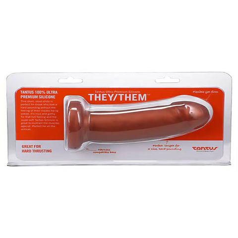 They/Them Flexible Realistic Dildo by Tantus