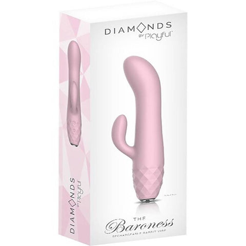 The Baroness Rechargeable Rabbit Vibrator by Evolved