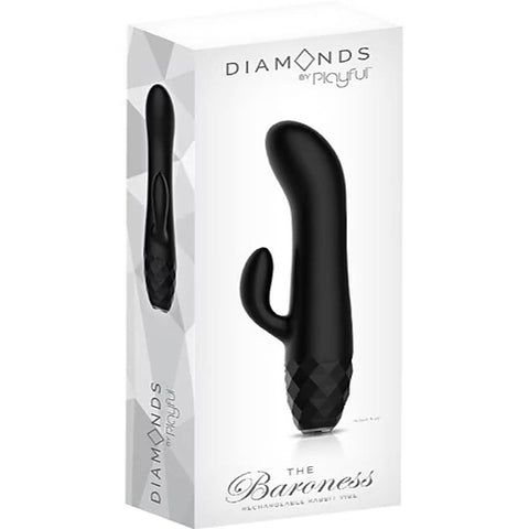 The Baroness Rechargeable Rabbit Vibrator by Evolved