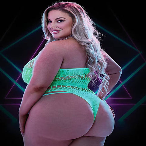 Glow In The Dark Teddy with Halter Neck by Xgen Products