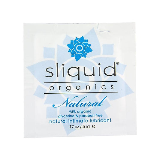 Organics Natural Pillows Water Based Lubricant By Sliquid