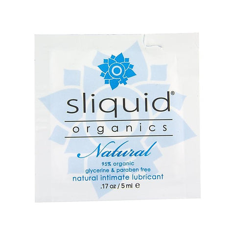 Organics Natural Pillows Water Based Lubricant By Sliquid