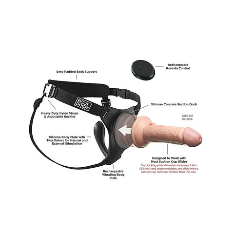 Body Dock G Spot Pro Strap On Harness by Pipedream Products