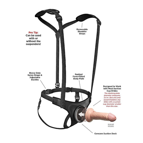 Body Dock Strap-On Suspenders by Pipedream Products