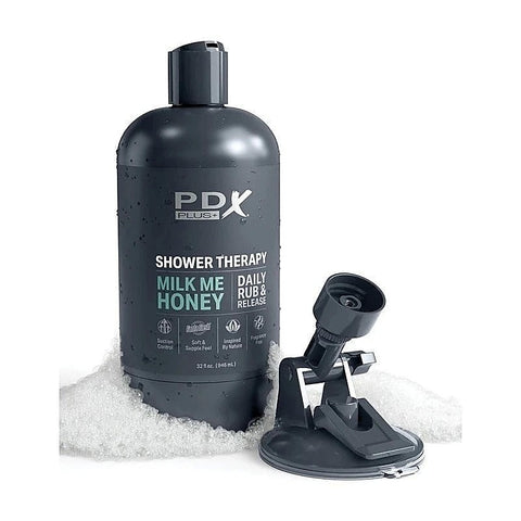 PDX Plus Shower Therapy Milk Me Honey by Pipedream Products