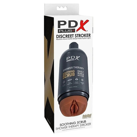 PDX Plus Shower Therapy Soothing Scrub Mens Masturbator