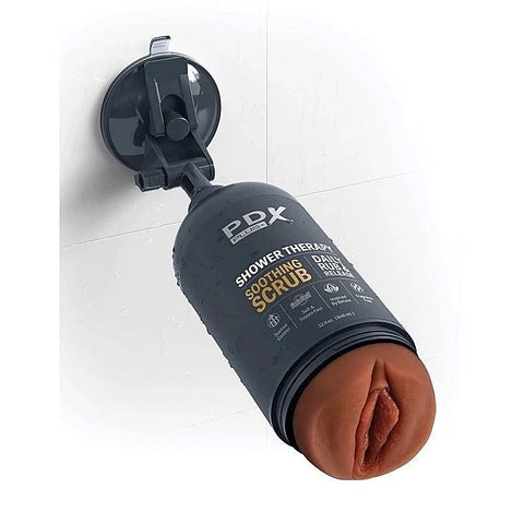 PDX Plus Shower Therapy Soothing Scrub Mens Masturbator