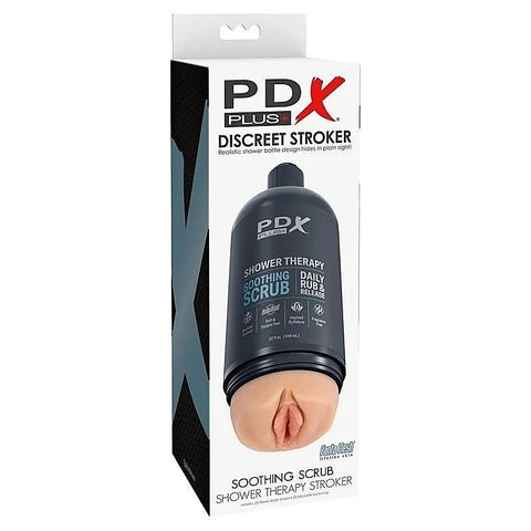 PDX Plus Shower Therapy Soothing Scrub Mens Masturbator