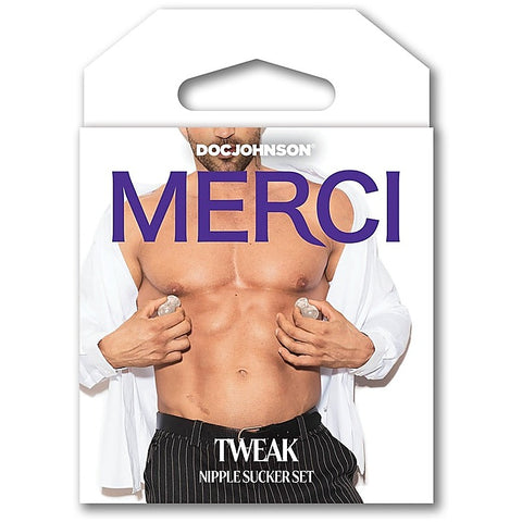 Kink Merci Tweak Nipple Sucker Set by Doc Johnson