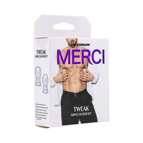 Kink Merci Tweak Nipple Sucker Set by Doc Johnson