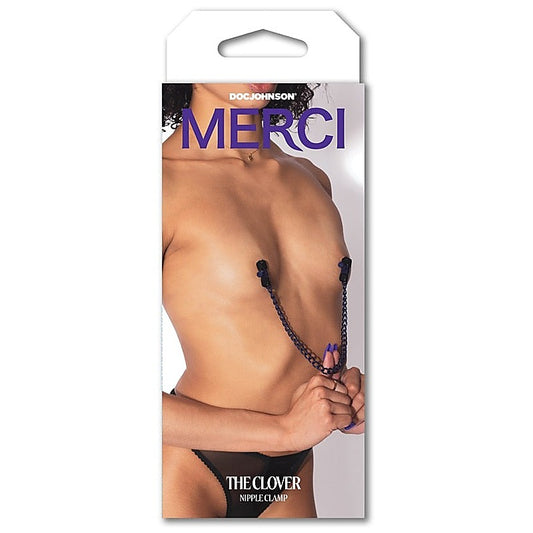 Merci The Clover Nipple Clamps by Doc Johnson
