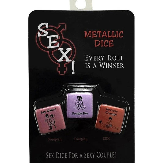 Metallic Sex Dice by Kheper Games