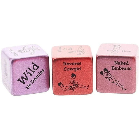 Metallic Sex Dice by Kheper Games