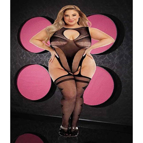 Lapdance Lingerie Fancy Suspender Bodystocking
