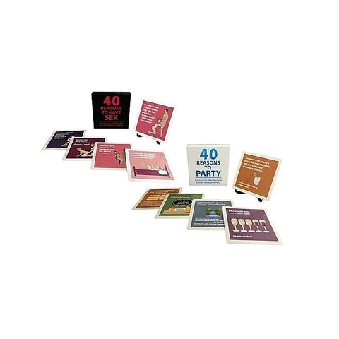 40 Reasons to Have Sex Position Card Game by Kheper Games