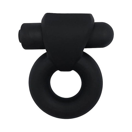 Nero Liquid Silicone Vibe Cock Ring by Evolved